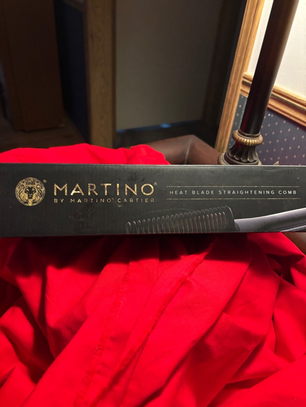 Martino by Martino Cartier heat blade Straightening Comb NWOT